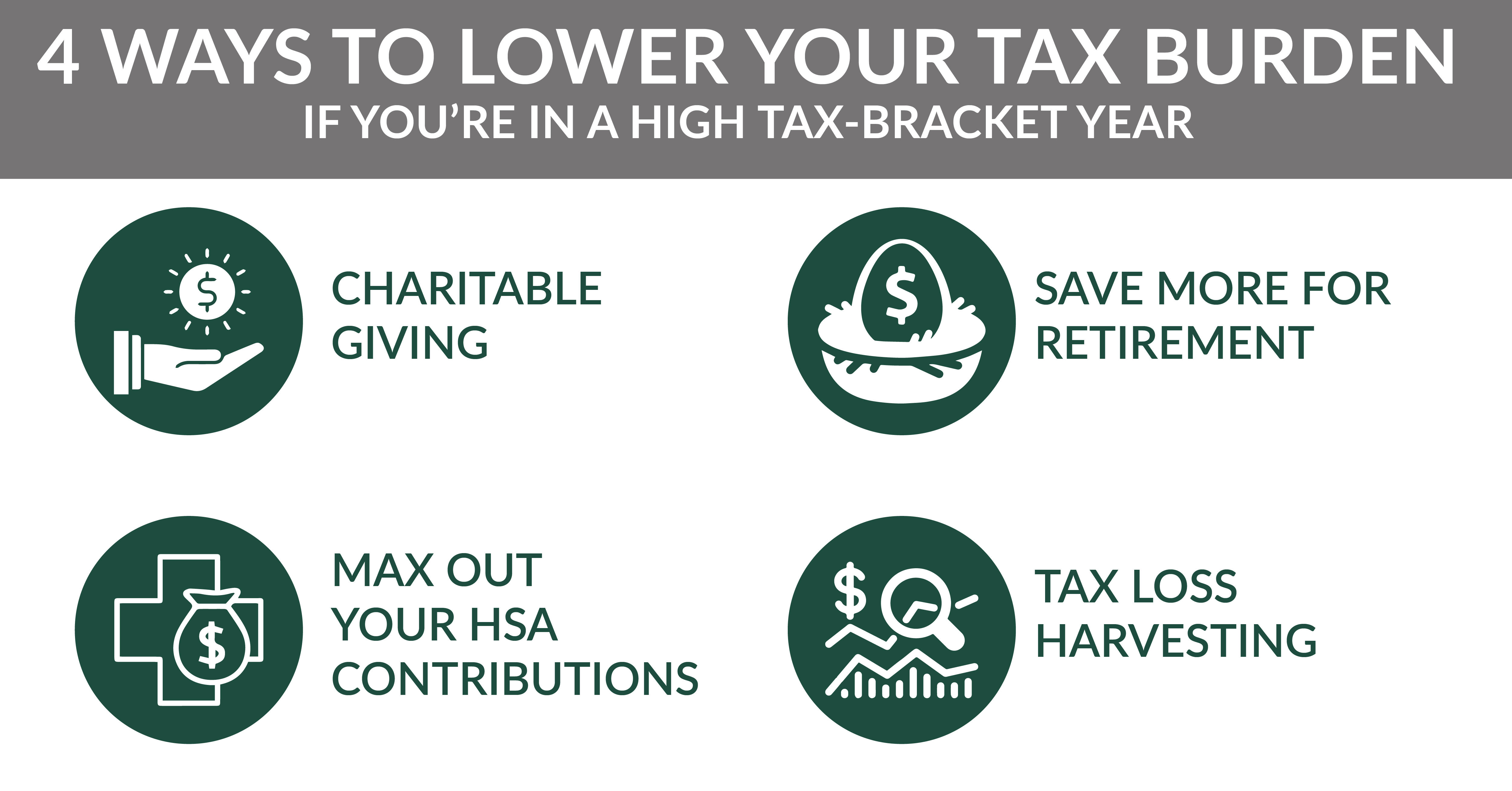 6 Strategies To Reduce Taxable Income For High-Earners